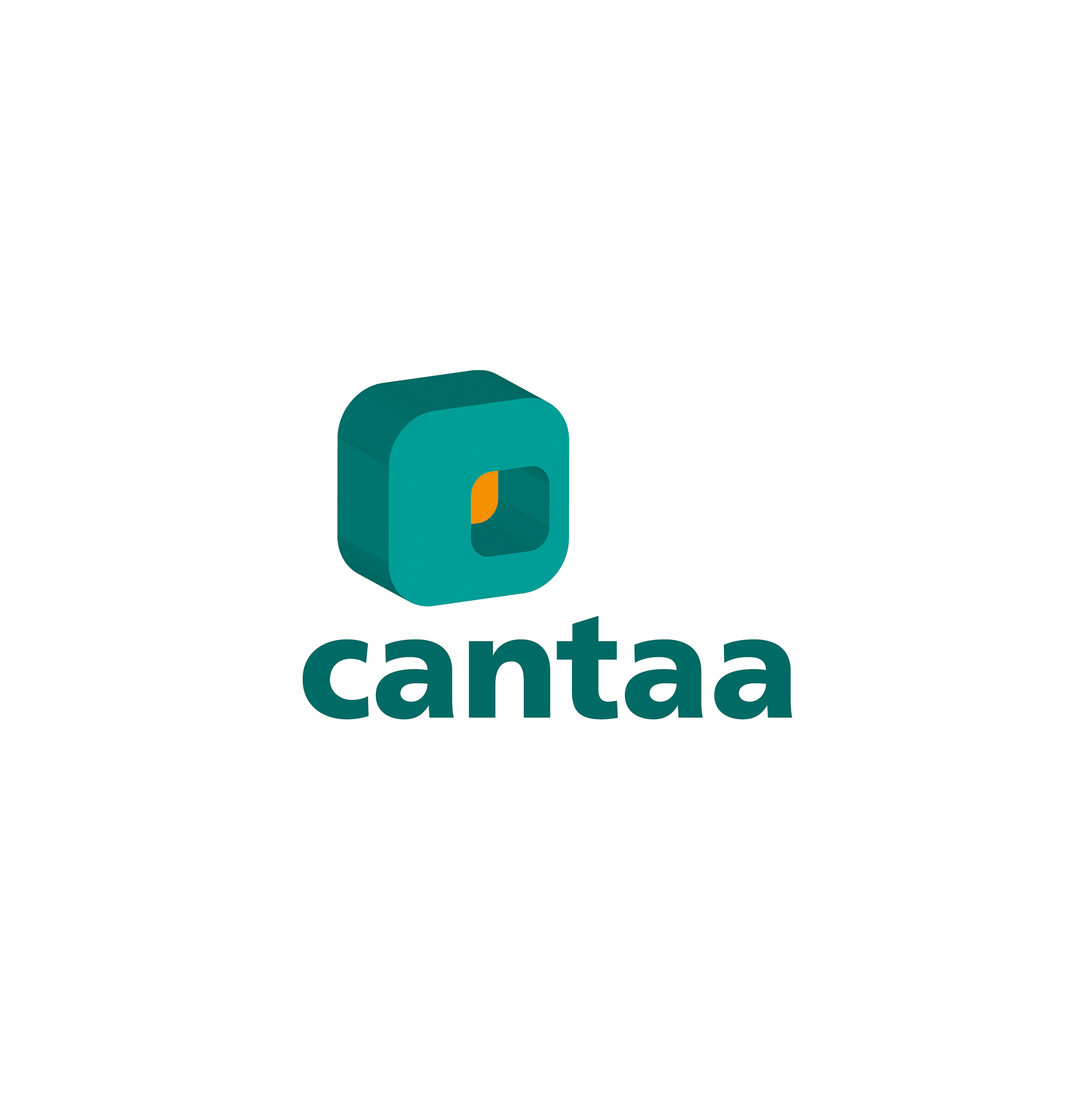 glutrot Logodesign Entwurf cantaa