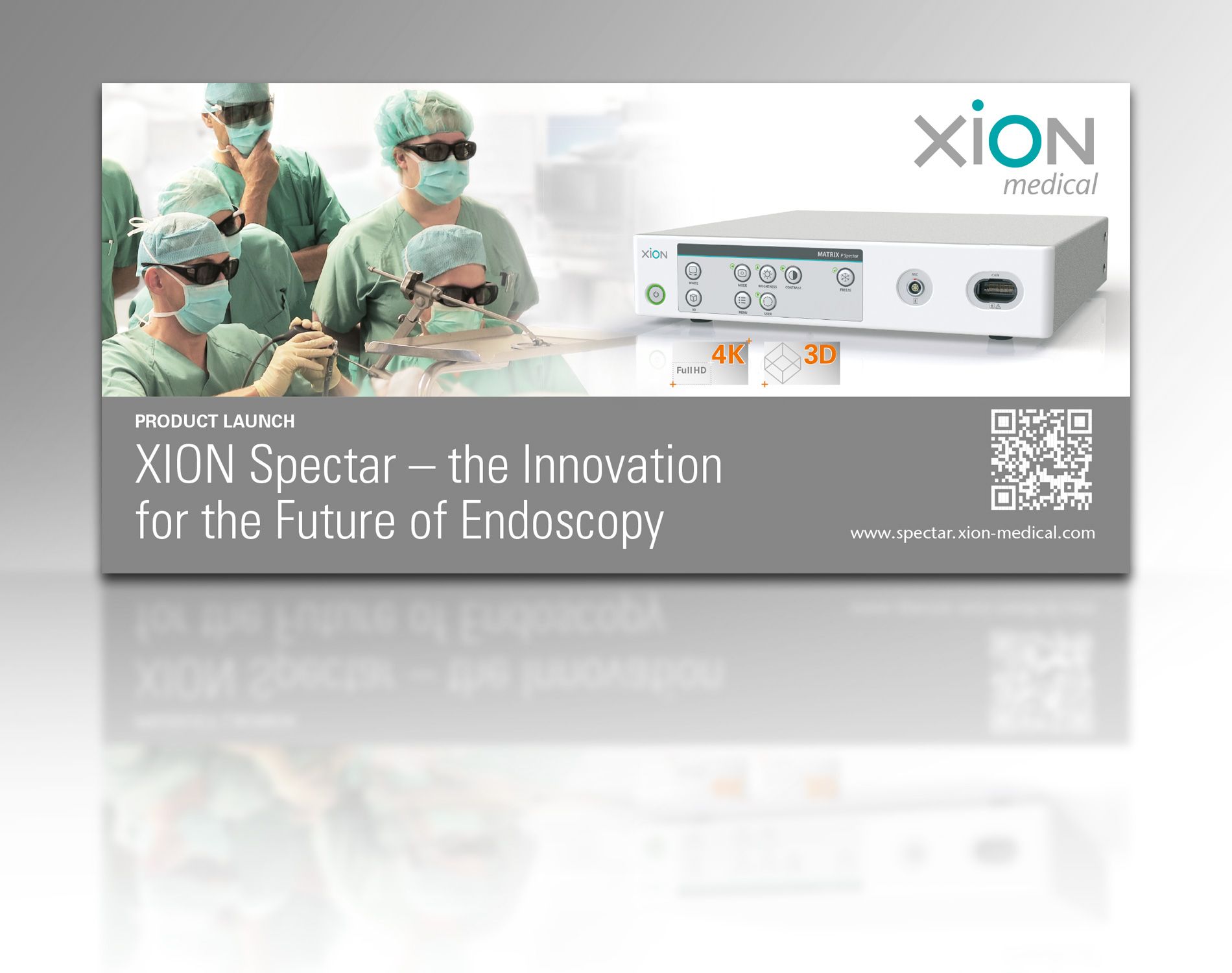 XION Produktlaunch Flyer