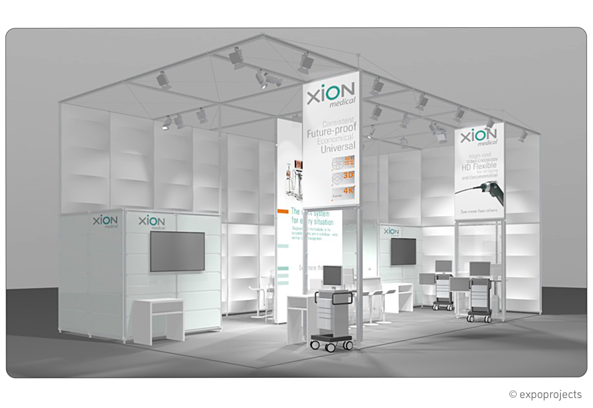 XION Produktlaunch Medica Modell 1