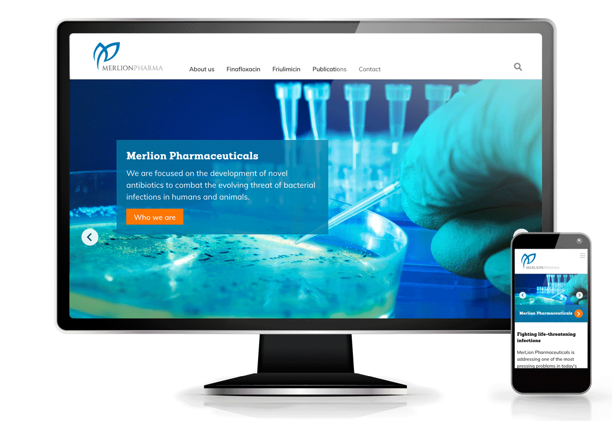 MerLion Pharmaceuticals Relaunch der Website